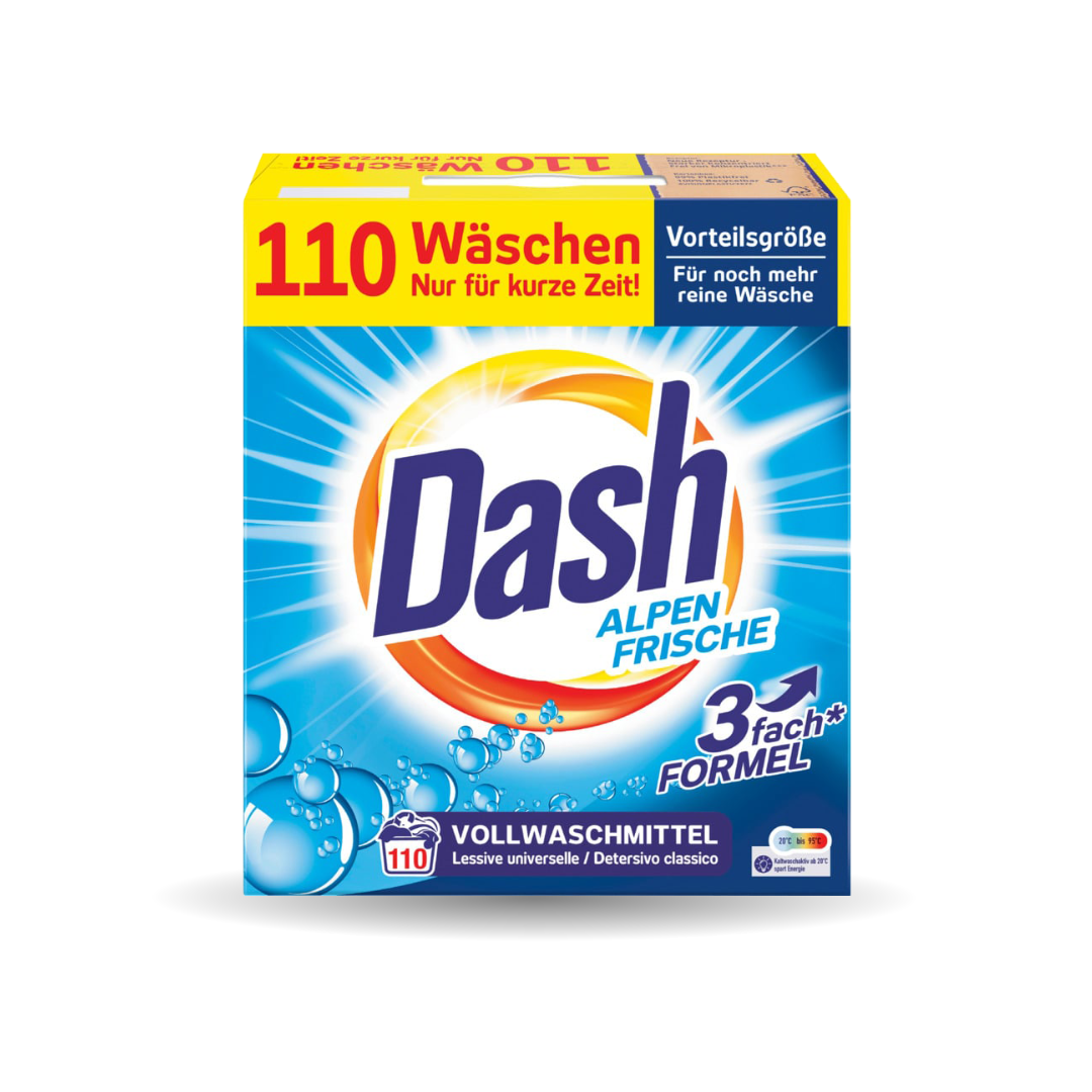 DASH Alpen Frische 110 pranj